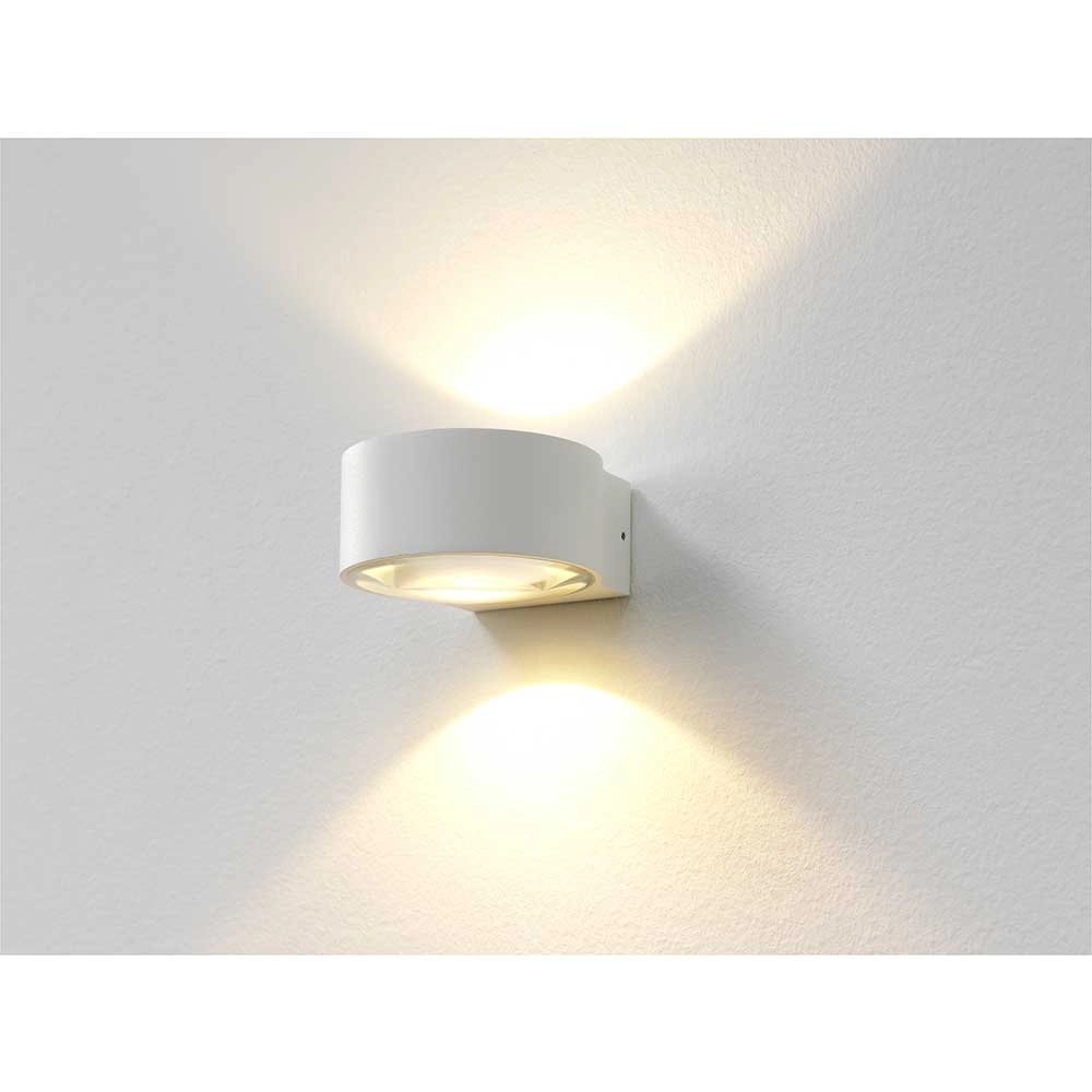 LED wall spot Hudson 11cm - white