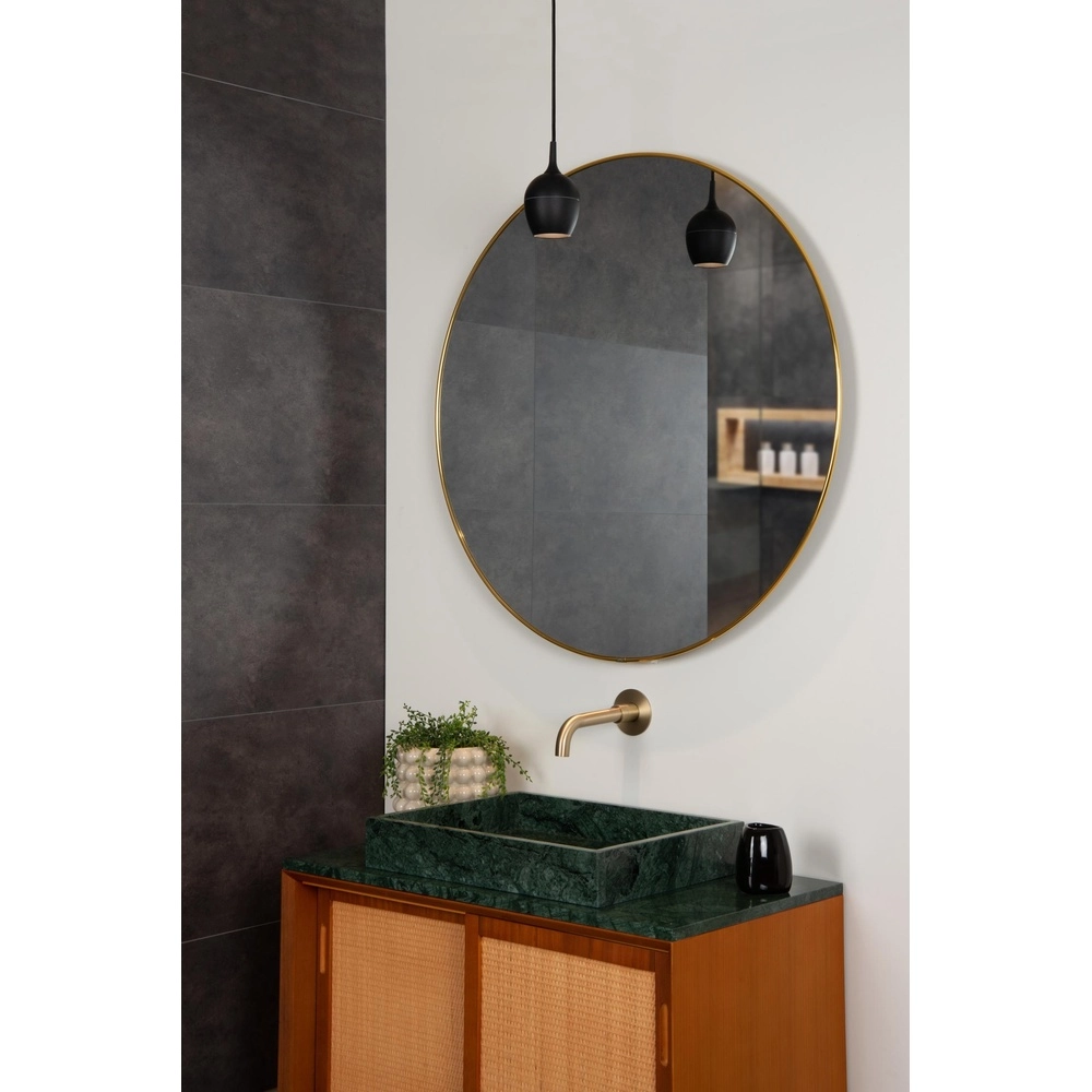 Pendant lamp Preston black IP44