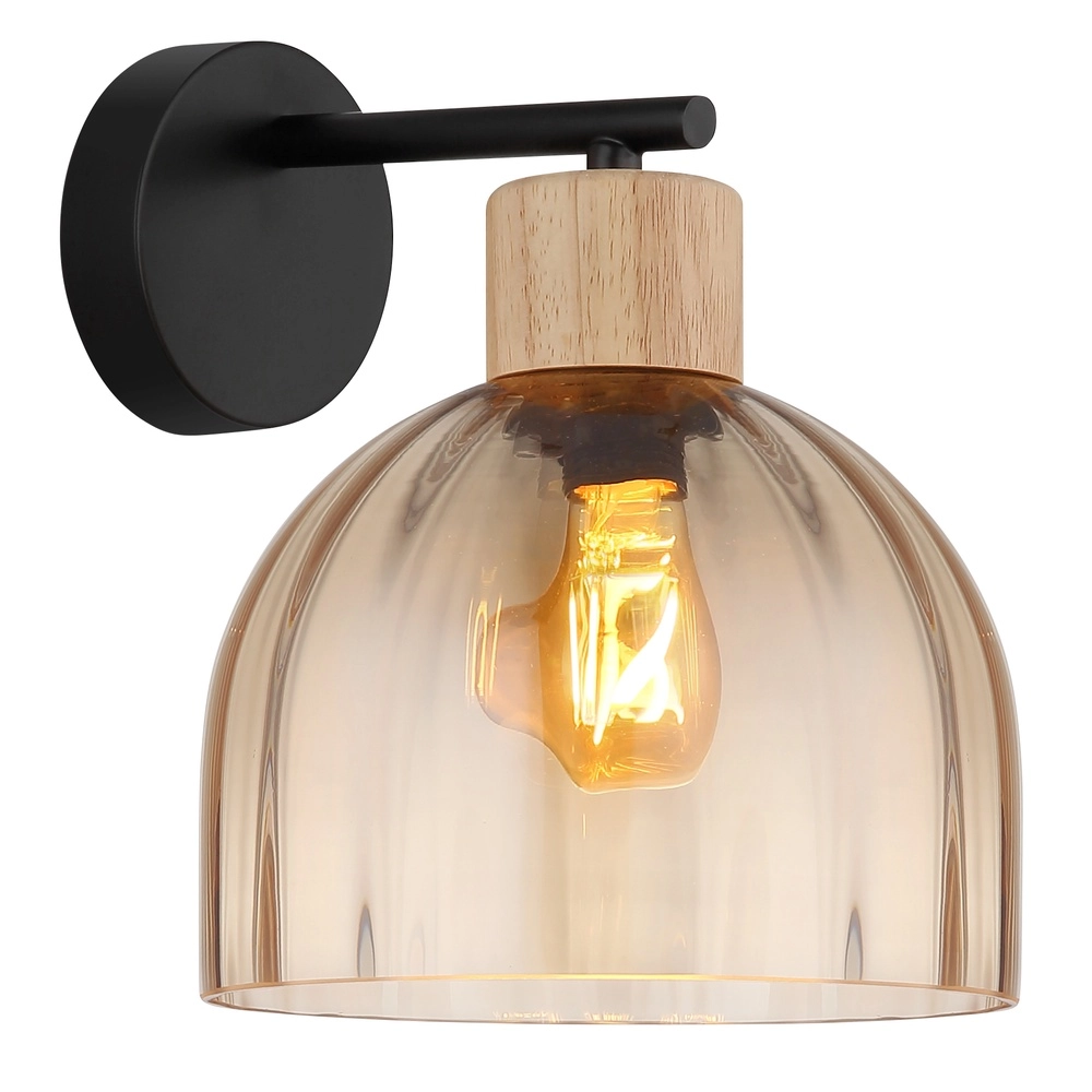Wall lamp Swanson Black