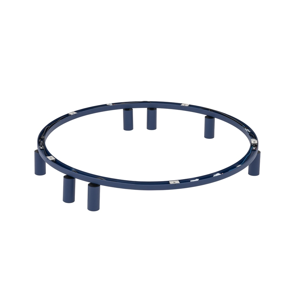 Circle surface-mounted spotlights Fourty 7x GU10 - dark blue Lyora 5903139119474