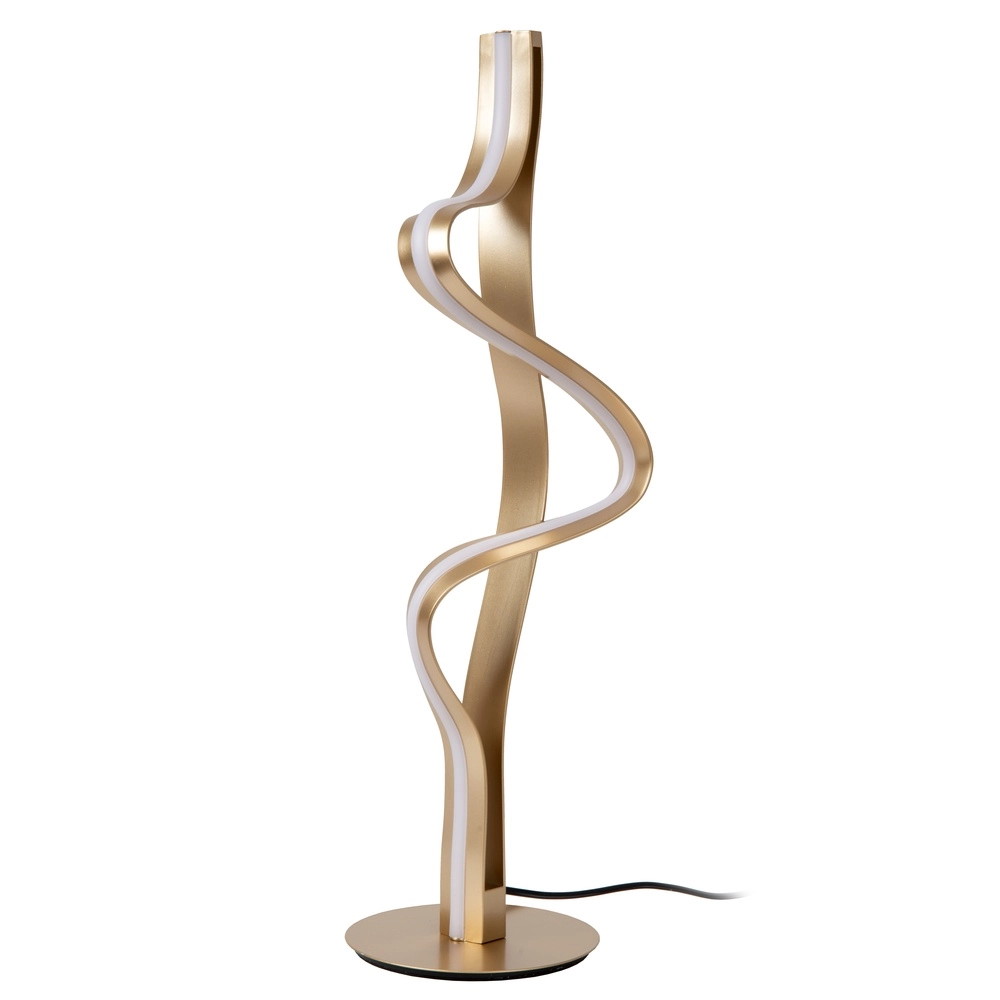 Table lamp Lambada curl gold Premium by Lucide 5411212520876