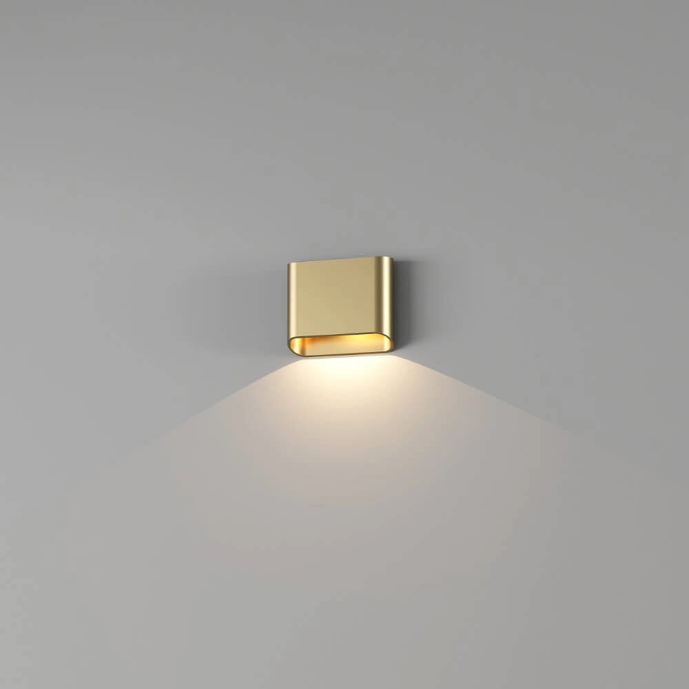 Wall lamp Diaz 1L Gold brushed