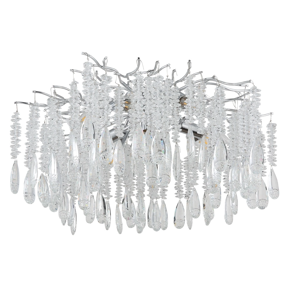 Ceiling lamp Kinga silver grey Ø 60cm Globo 9007371578979