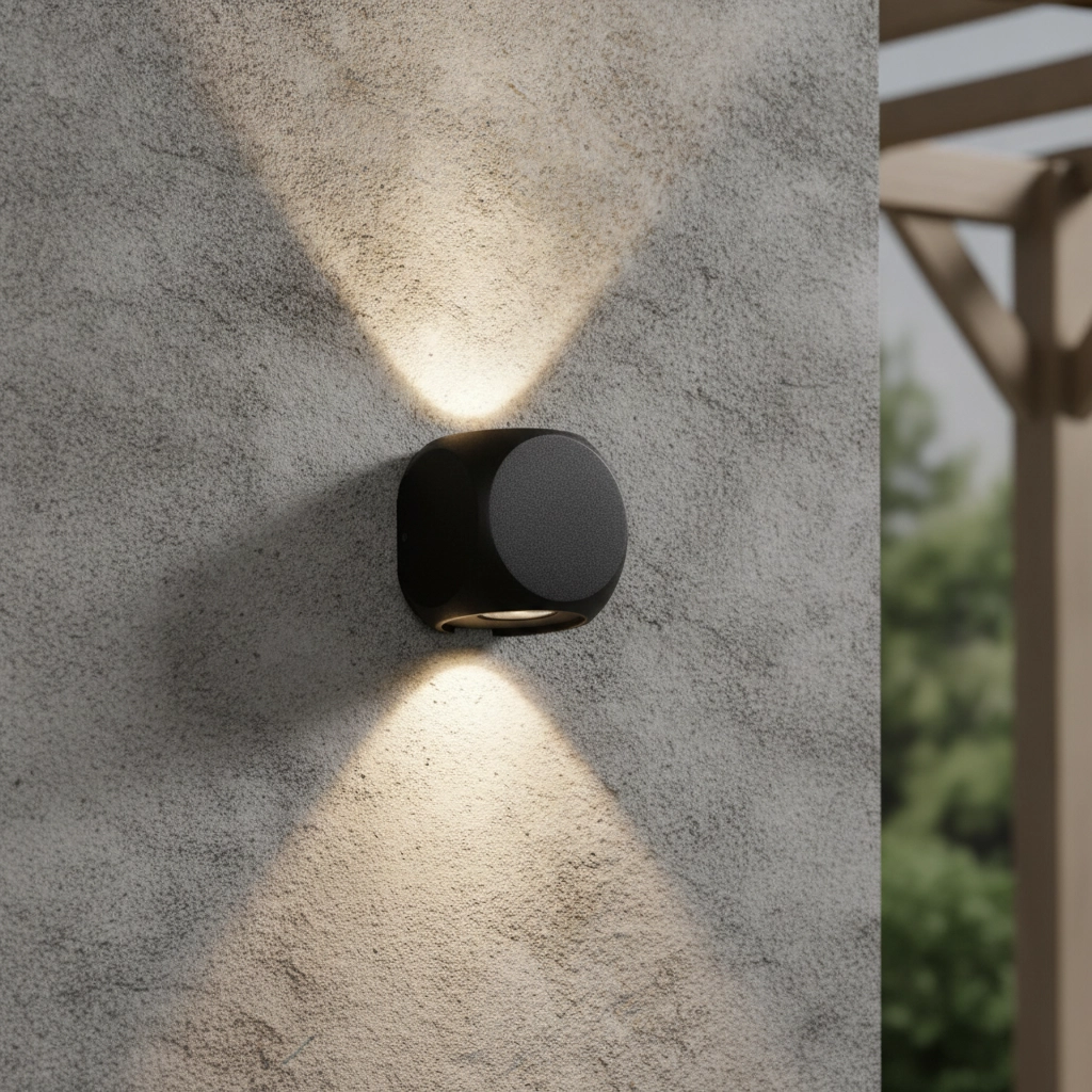 Unique wall lamp Zari 2-light anthracite