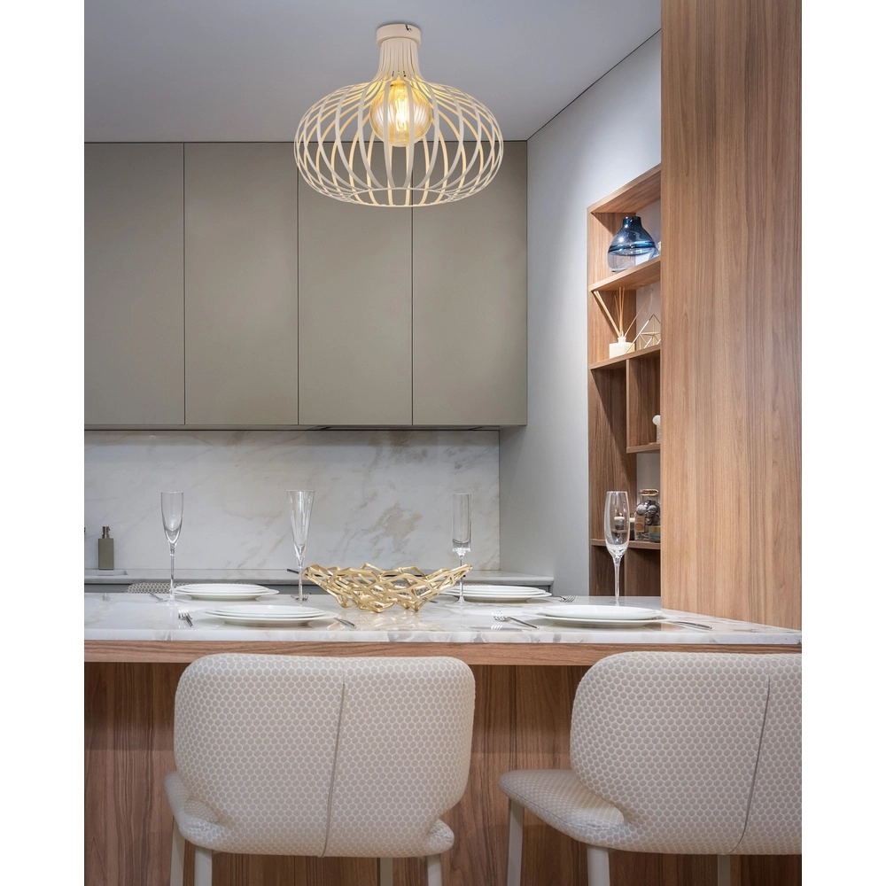 Ceiling lamp Mateo sand brown Globo 9007371516889