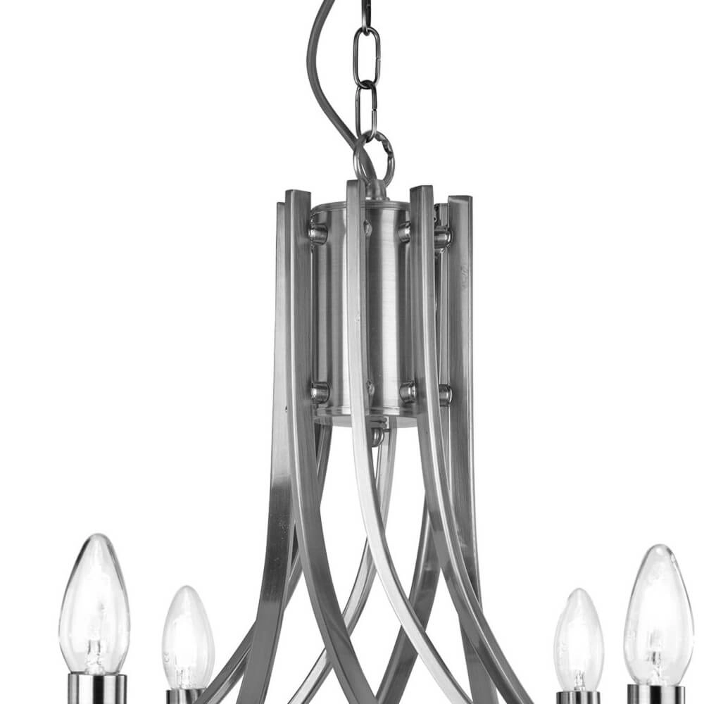 Chrome hanging lamp Ascona Ø 75cm Searchlight 5053423049922