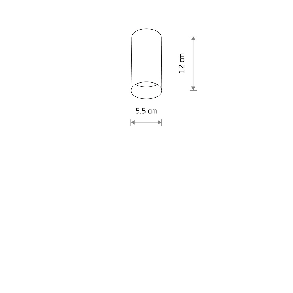 Surface-mounted spot Mono sand brown Lyora 5903139125321