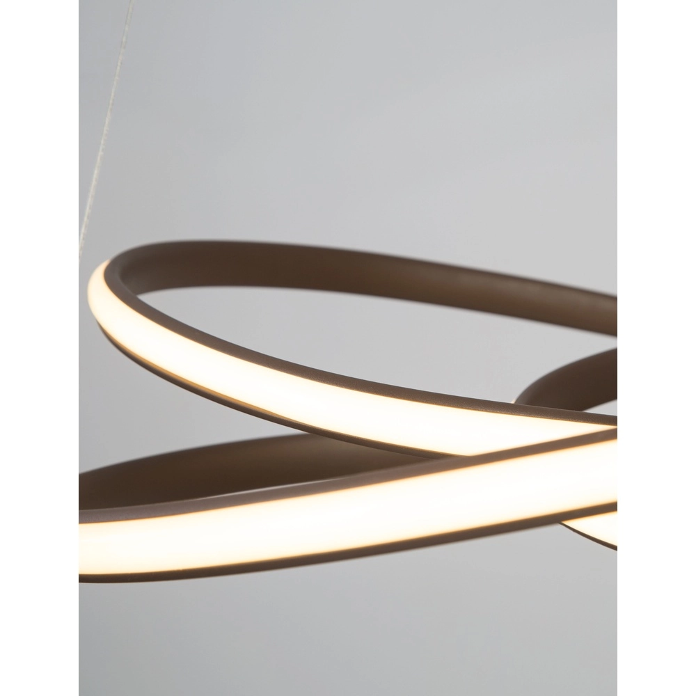 Design pendant lamp Menton coffee brown Lyora 5212017424310