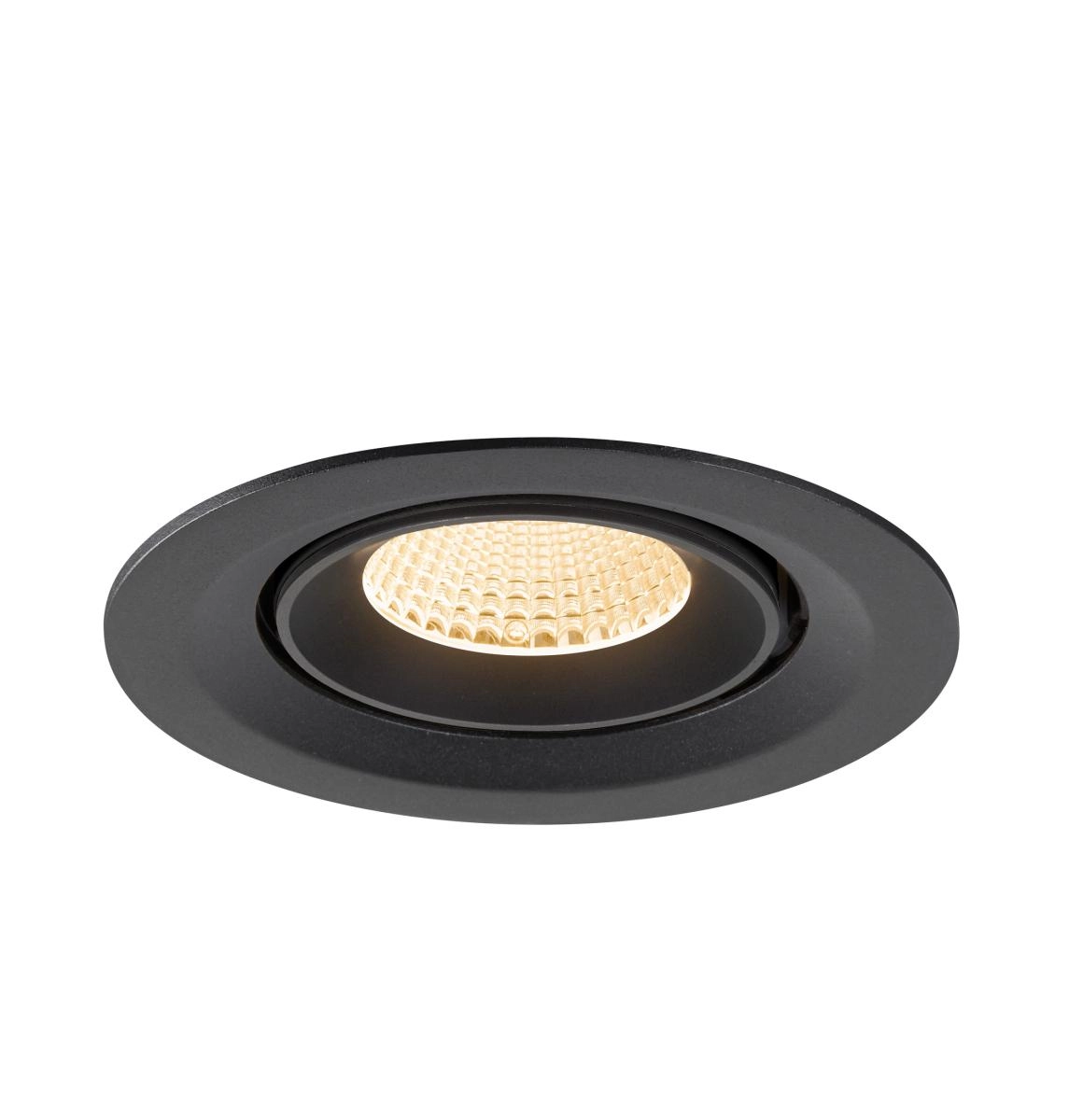 Recessed spotlight Numinos Gimble M black 2700K - 40deg SLV 4024163312103