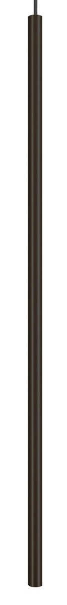 Slim pendant lamp Laser XL 2.5cm black Lyora 5903139843690