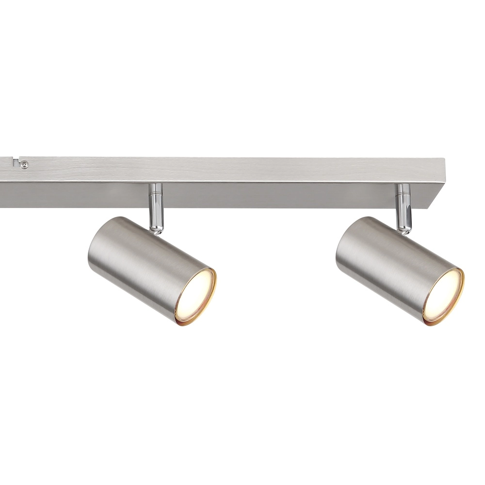 Ceiling lamp 6-lights Robby nickel Globo 9007371430598