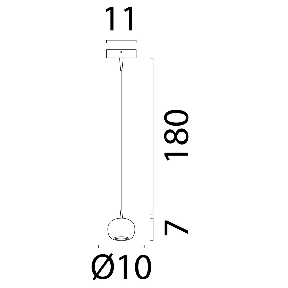 Pendant lamp design Alta beige terra Ø 10.8cm Masterlight 8718121437897