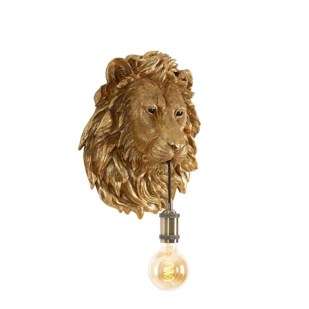 Wall lamp Lion bronze lion Light & Living 8717807641085