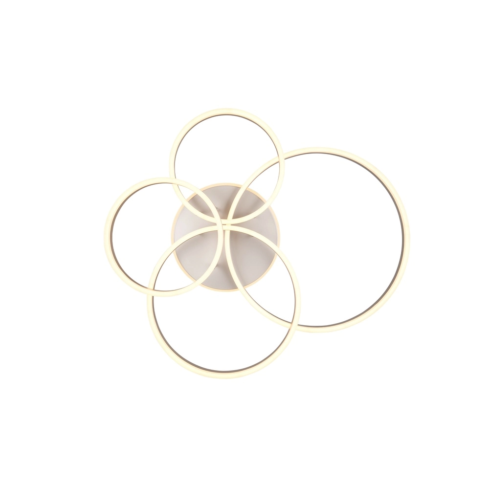 Ceiling lamp Drake Nickel Modern Trio 4017807657821