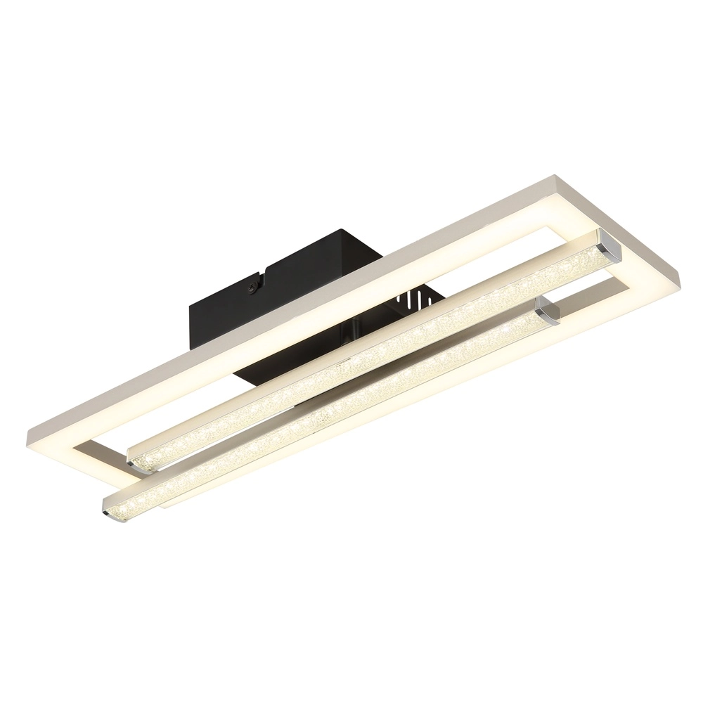 Ceiling lamp Highway black with sand brown