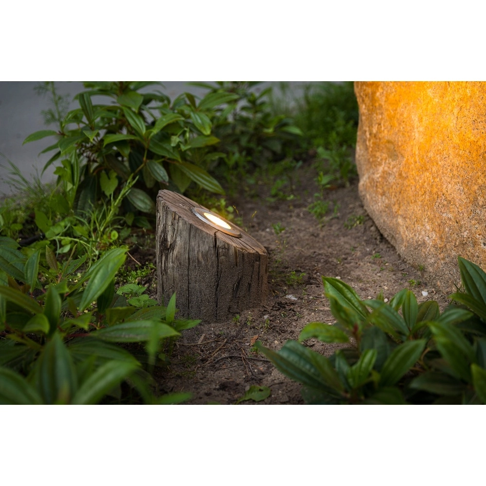 Wooden uplighter Basso Chestnut - 40cm - 2700K