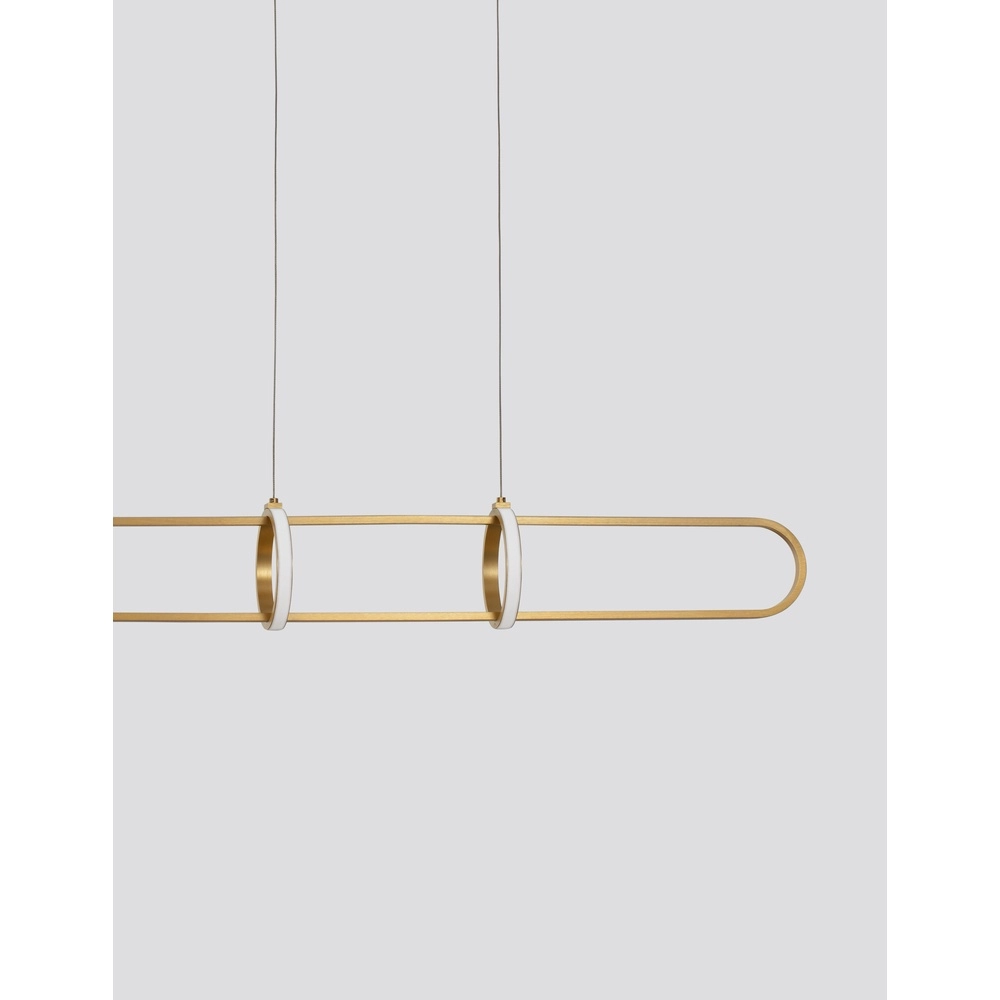 Design pendant lamp Arte elongated gold Lyora 5212017426079