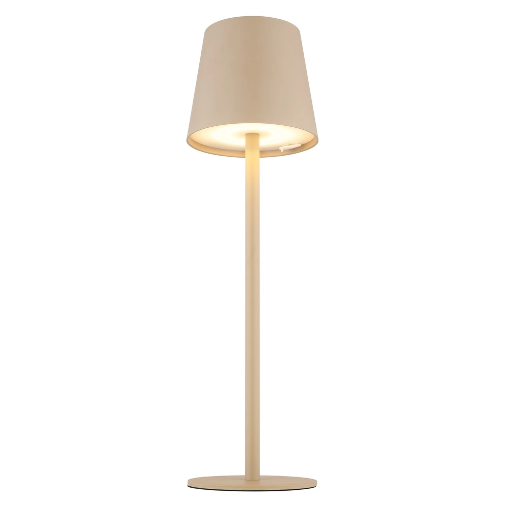 Design table lamp Vannie Sand Brown Rechargeable Globo 9007371452729