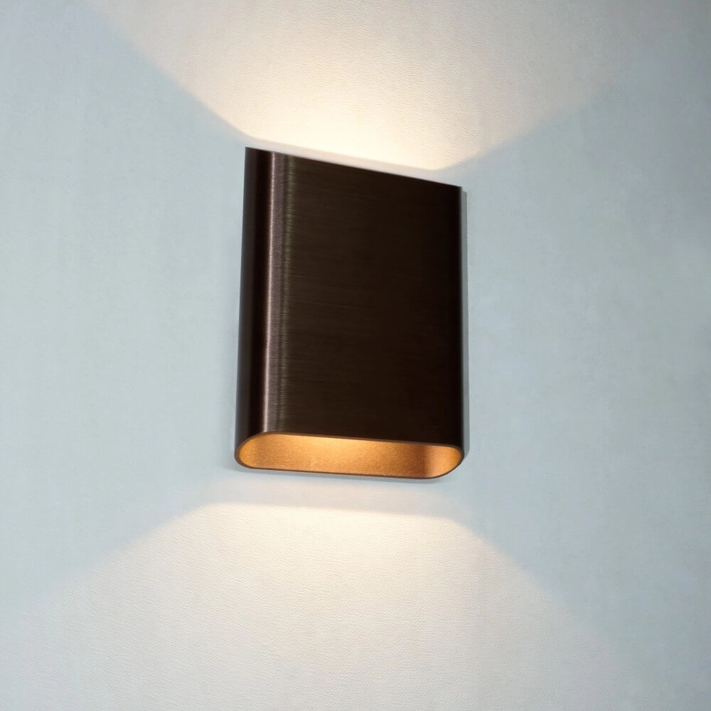 Wall lamp Diaz L Brushed bronze