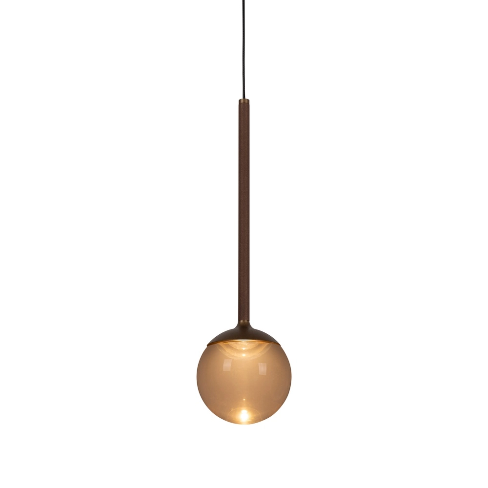 Pendant lamp Calina only with amber ball Premium by Lucide 5411212242044