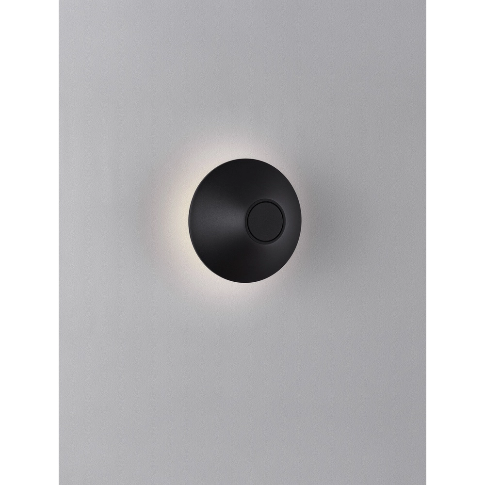 Design wall lamp Alux black