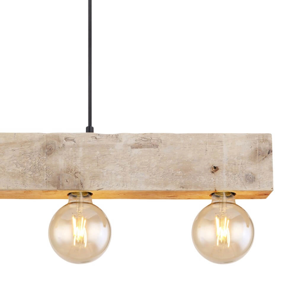 Wooden hanging lamp Adalie Globo 9007371411818