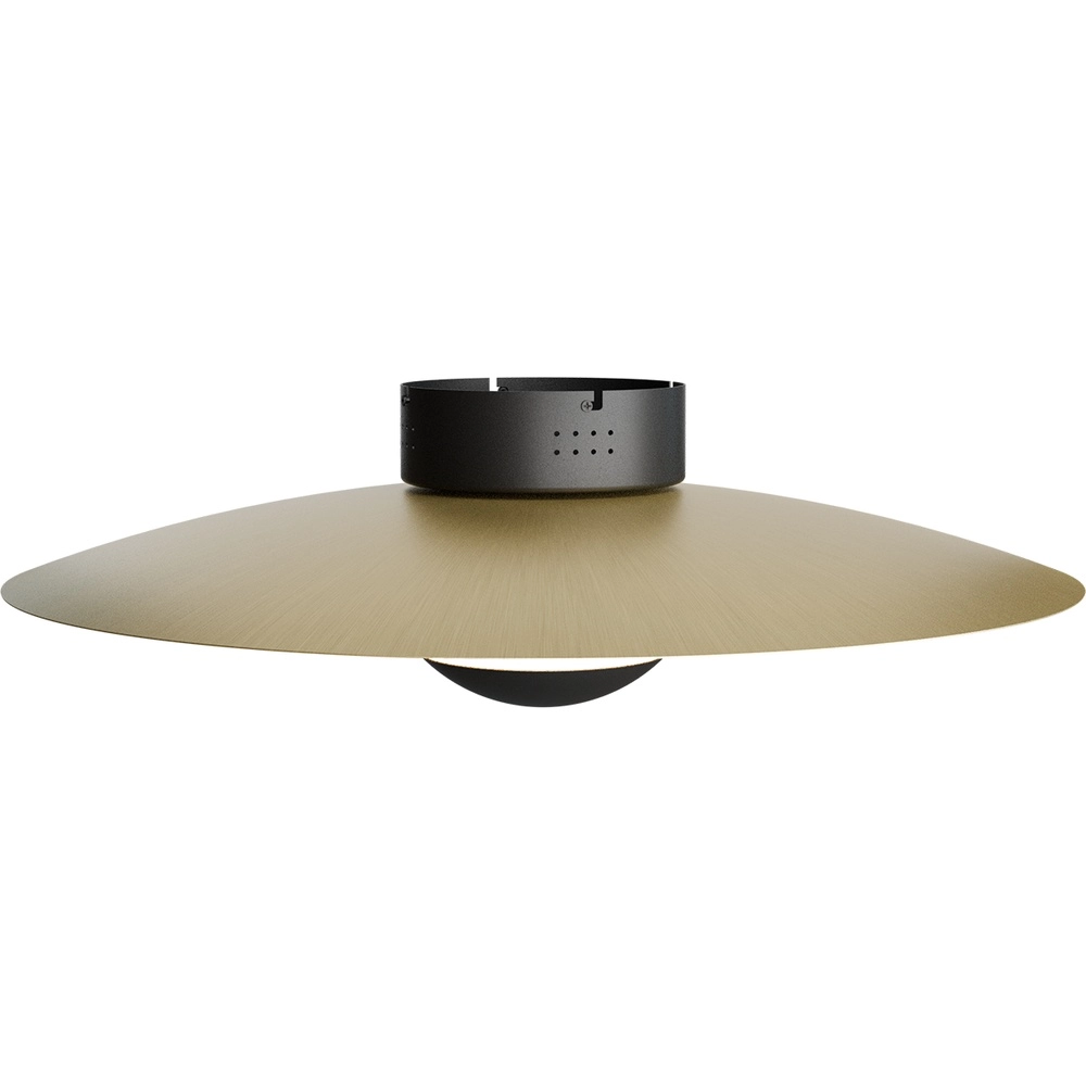 Ceiling lamp Scala Ø 60cm black with gold Masterlight 8718121397405