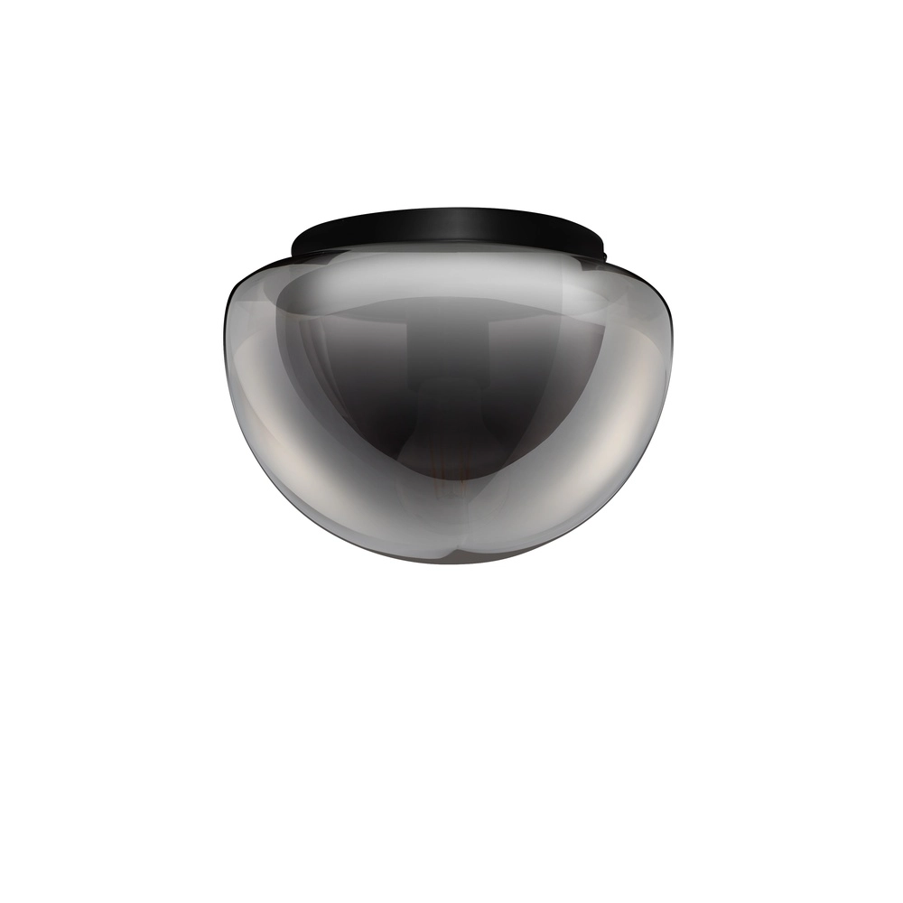 Ceiling lamp Ebony smoke glass Ø 31.5cm Lyora 5212017483546