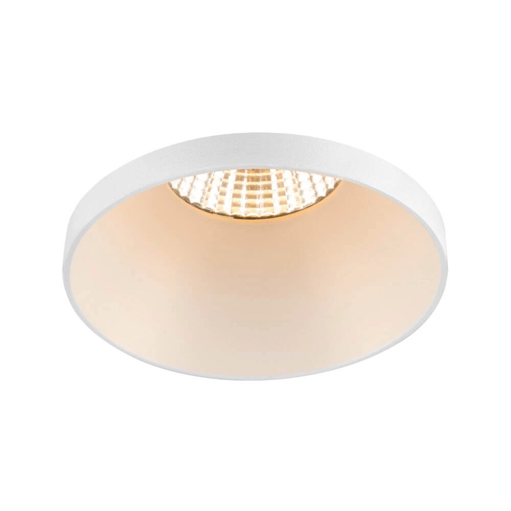 Mounting ring New Tria 75 round white - recessed with collar - without fitting SLV 4024163277174