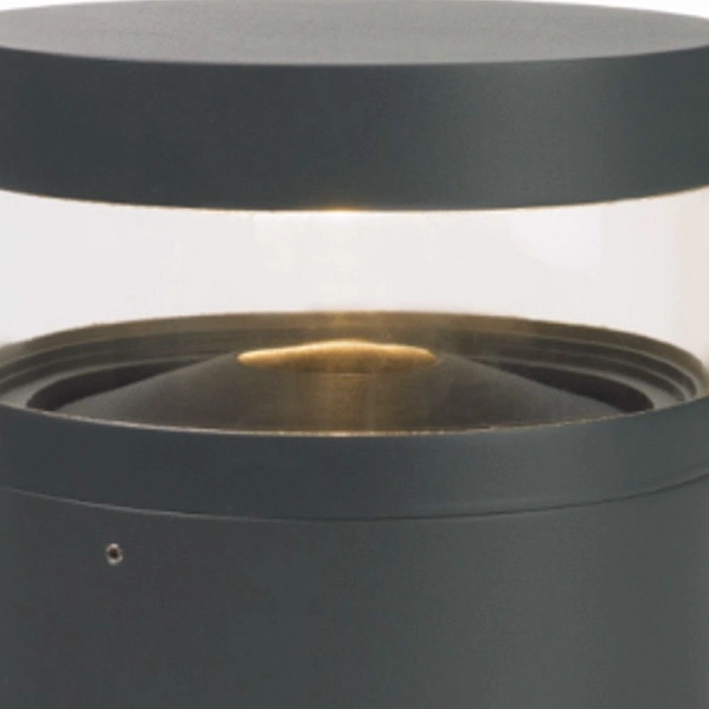 LED garden lamp Stavanger 22cm gray Franssen 7042891247785