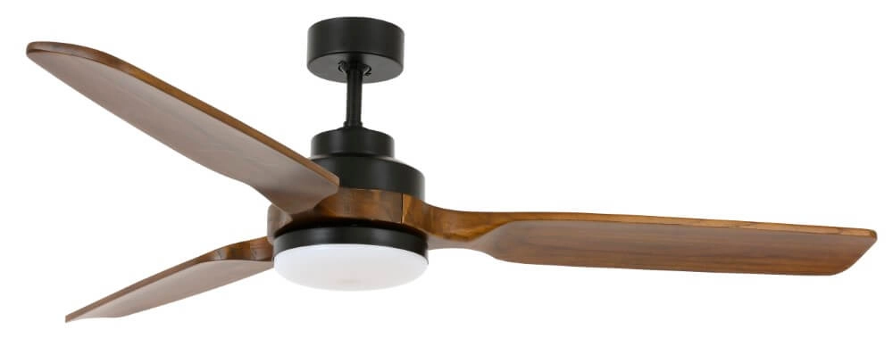 Ceiling fan black Shoalhaven Ø 143cm