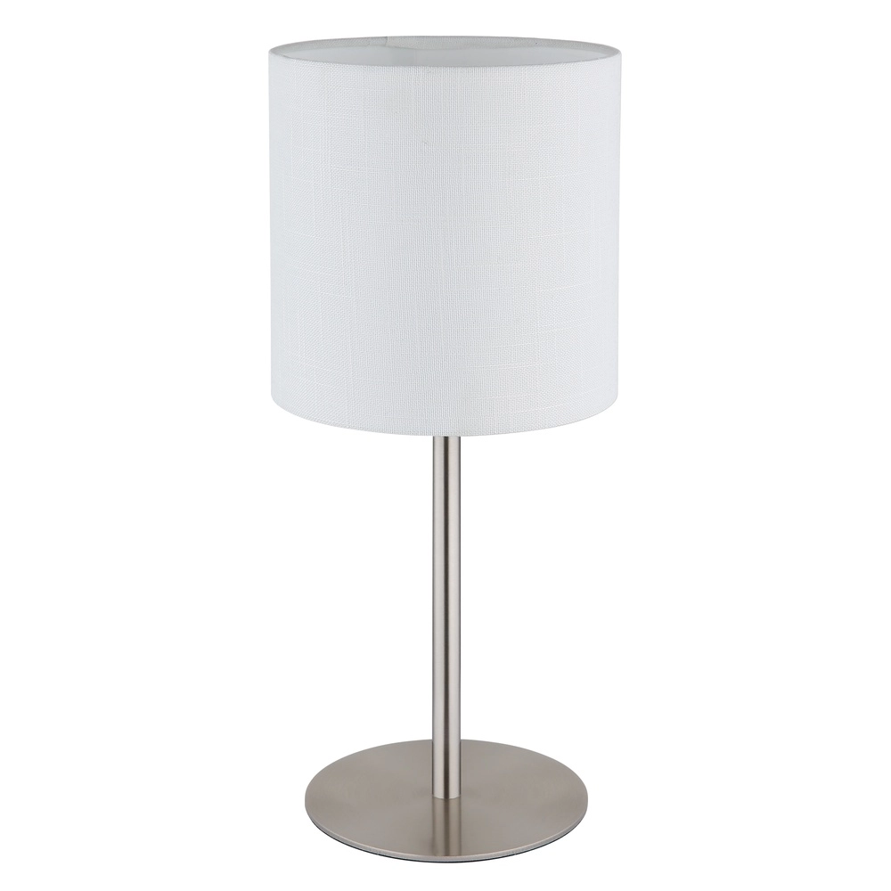 Table lamp Benson nickel with white cap Globo 9007371566402