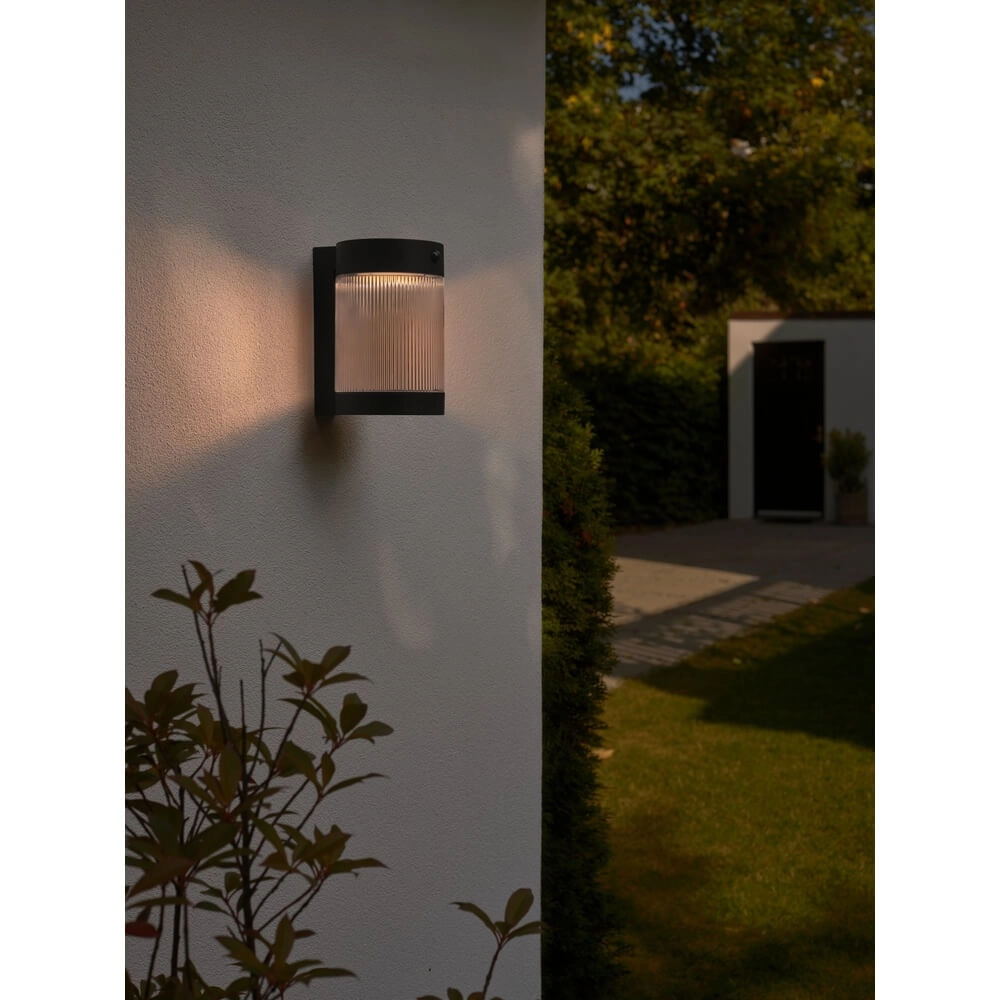 Wall lamp Coupar Black Solar Nordlux 5704924023439