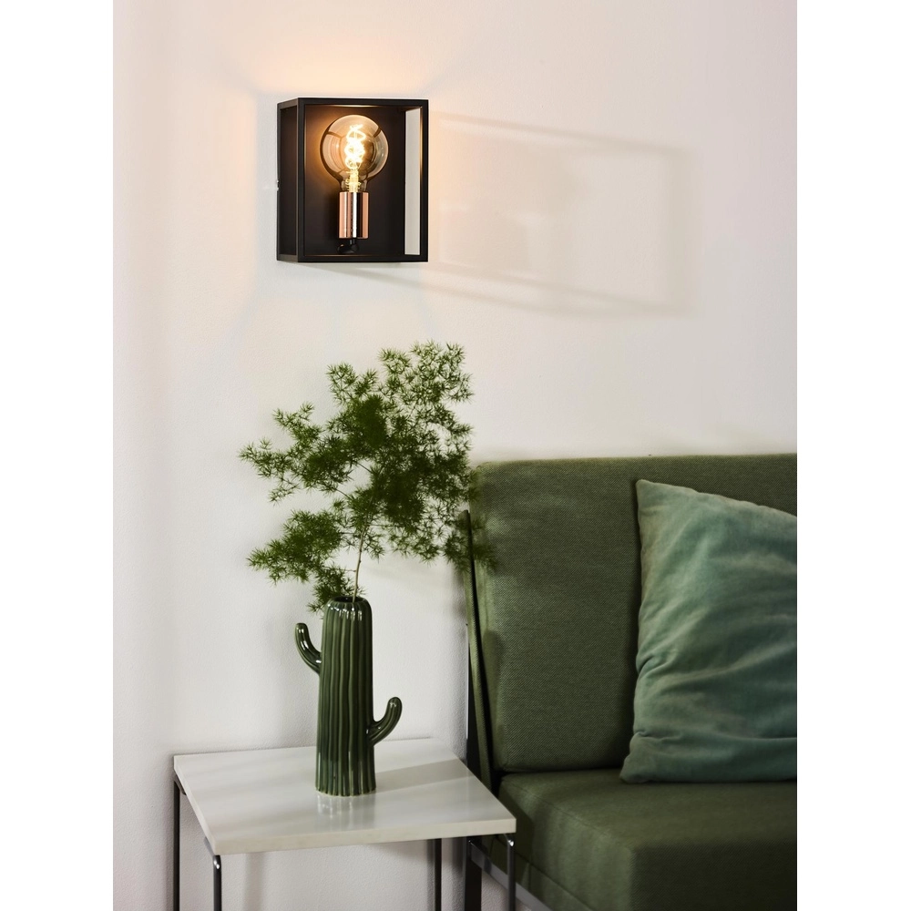 Wall lamp Arthur Black Lucide 5411212082893