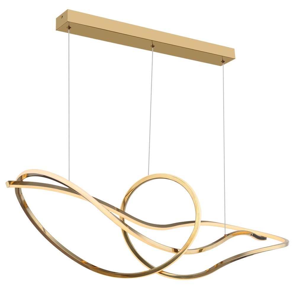 Golden pendant lamp Iduna Modern Globo 9007371507429
