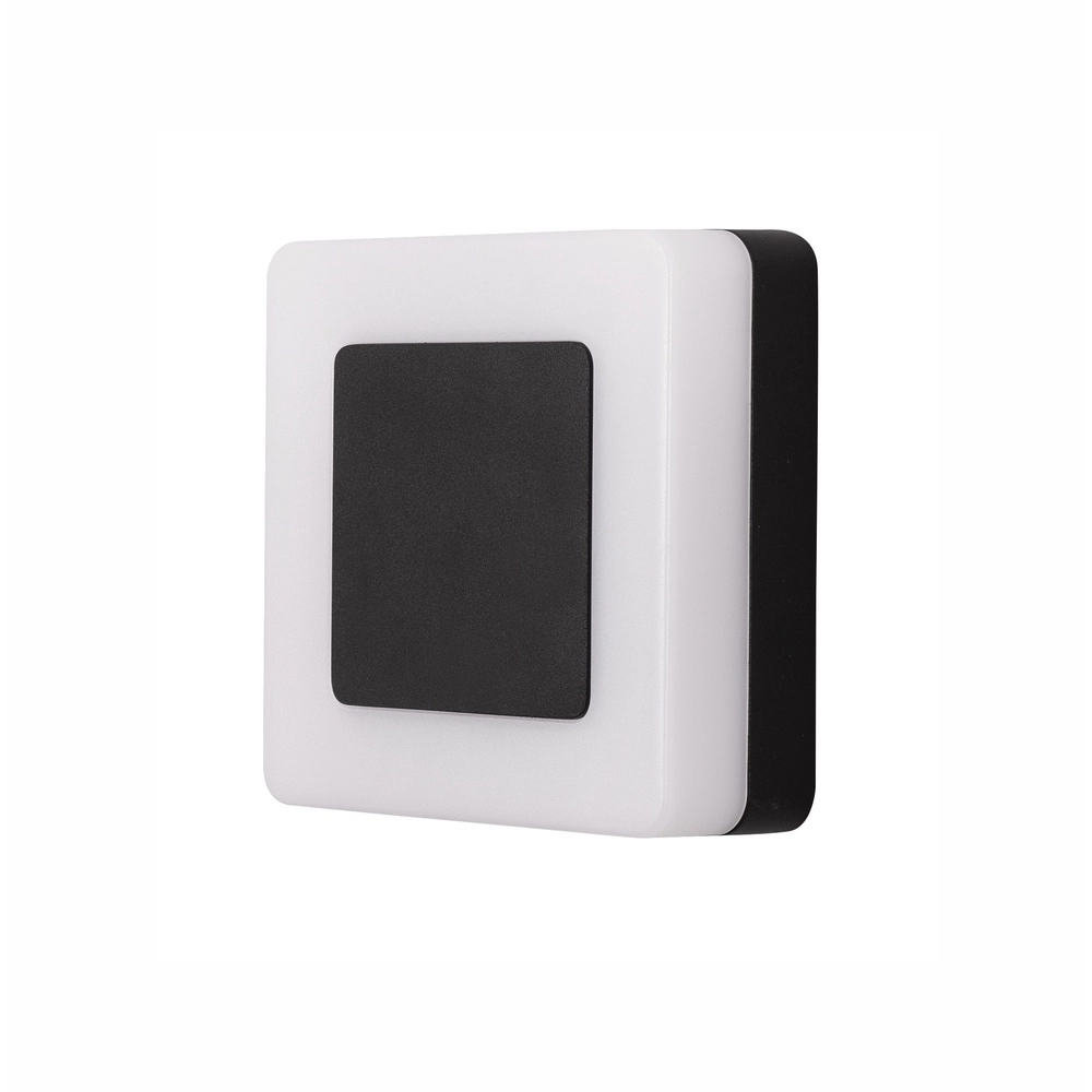 Square wall lamp Tune black Lyora 5212017417022