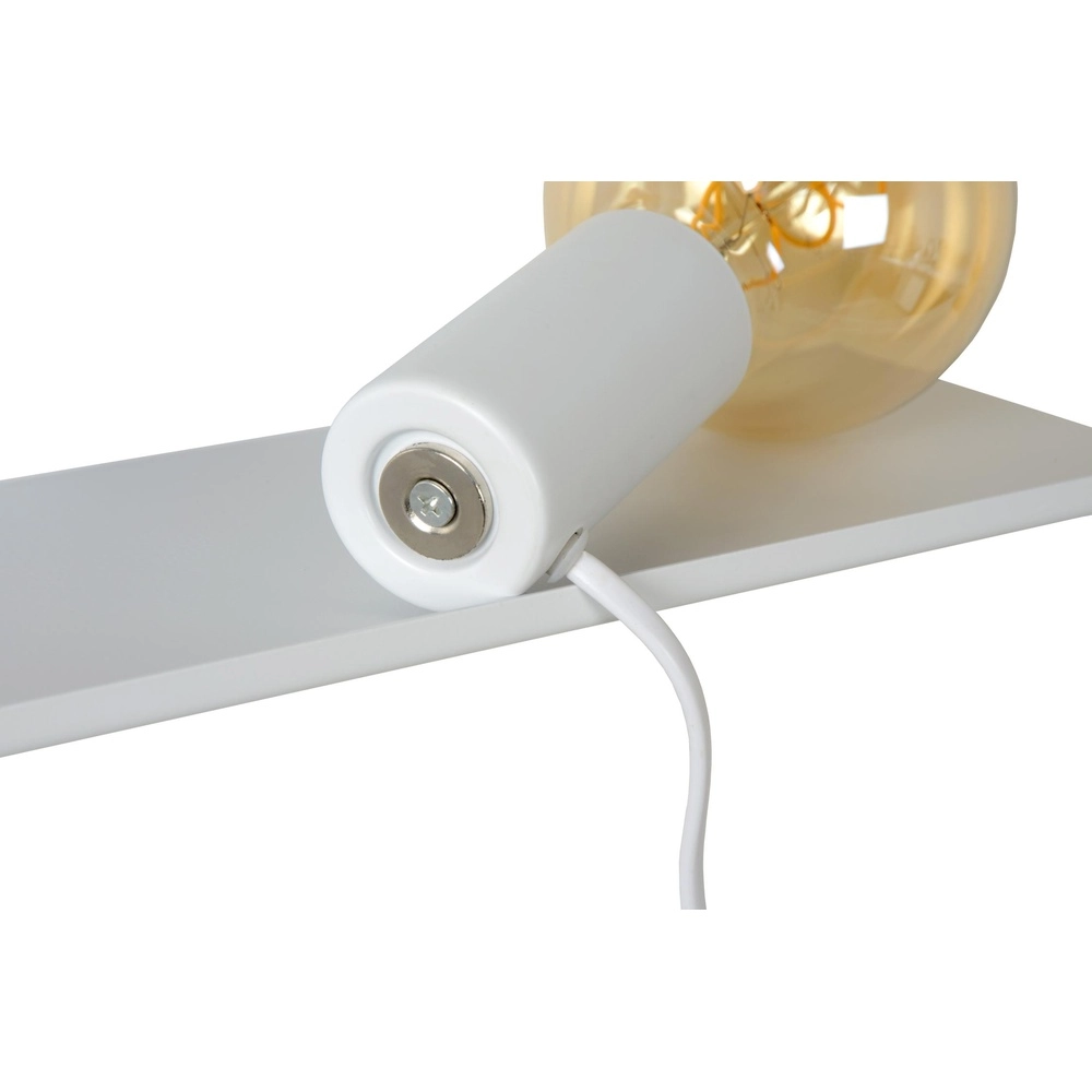 Bedside lamp Sebo white Lucide 5411212061294