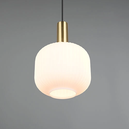 Shuttle Diva Ø 20cm - white glass Trio 4017807614497