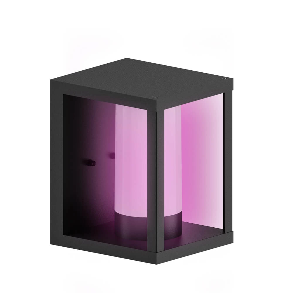 Smart outdoor lamp Link Wall 21cm - black