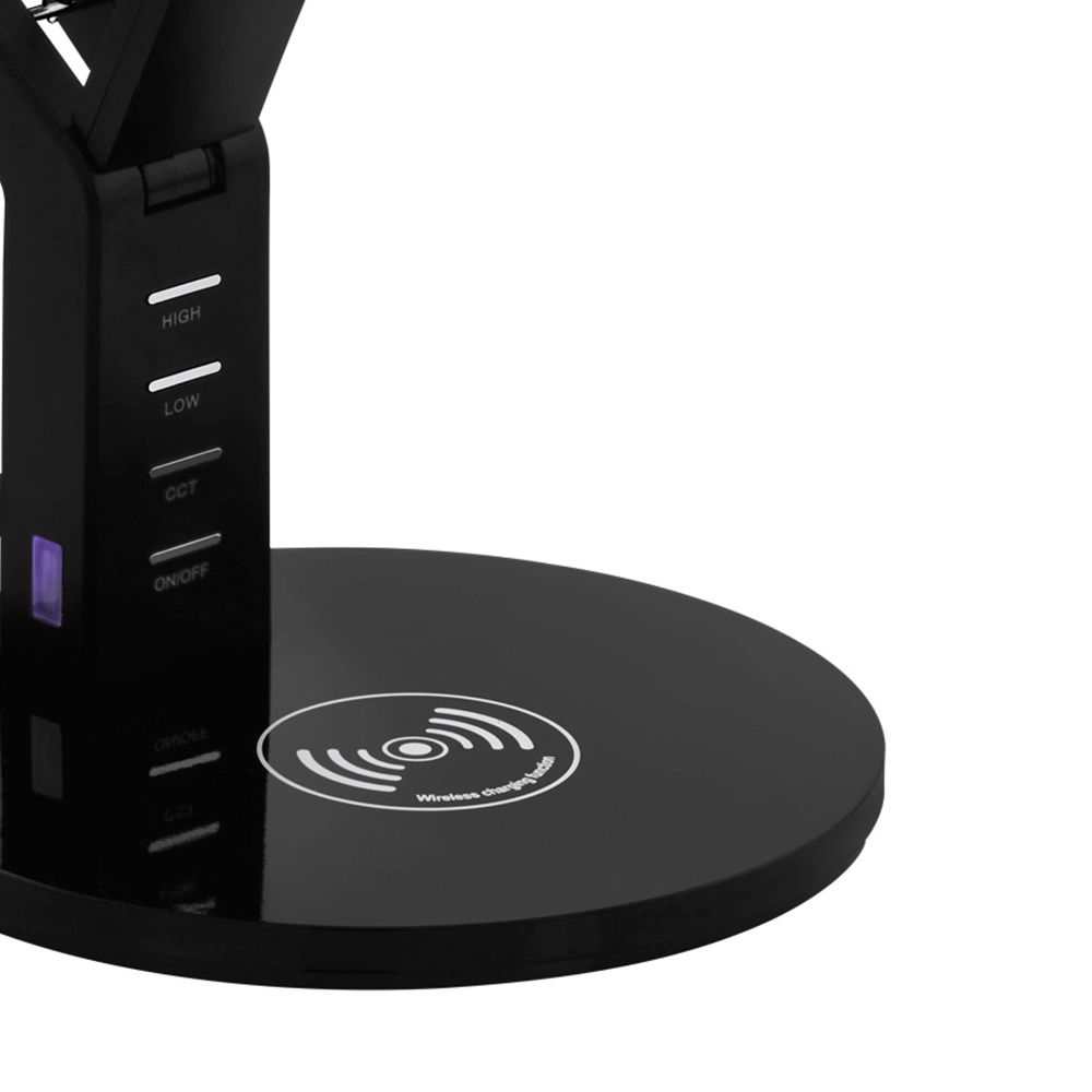 Black desk lamp Banderalo with charging panel Eglo 9002759998325