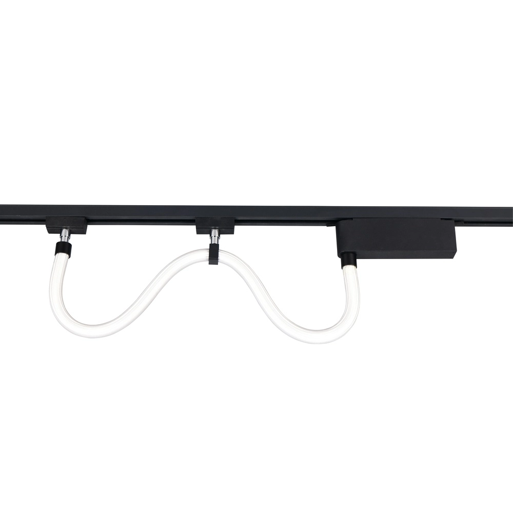 Rail lighting hose Tube black 92cm 2-phase Trio 4017807667400