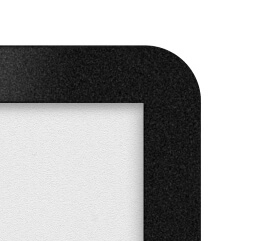 Led ceiling light Anne Square 10w - 2700K - 17cm black ETH 8720195301653