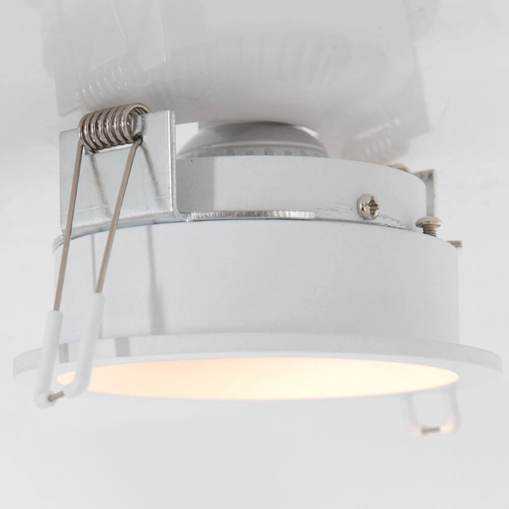White recessed spotlight Pelite spot Ø 10cm Steinhauer 8712746152678