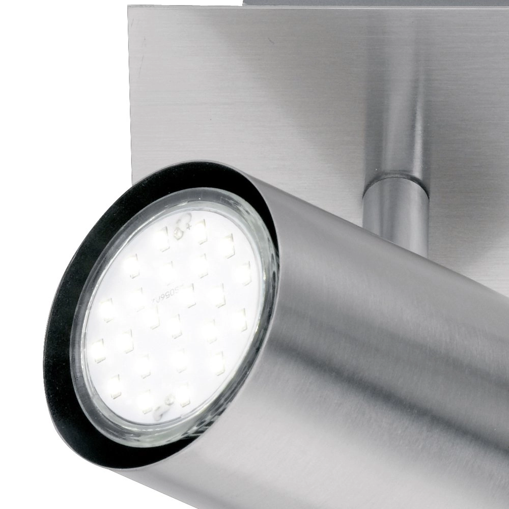 Ceiling spot Series 8024 2-light nickel matt Trio 4017807231359