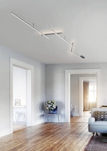 Long ceiling lamp Indira Trio 4017807450224