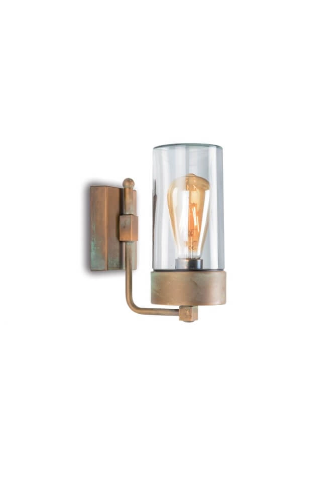 Brass wall lamp Silindar