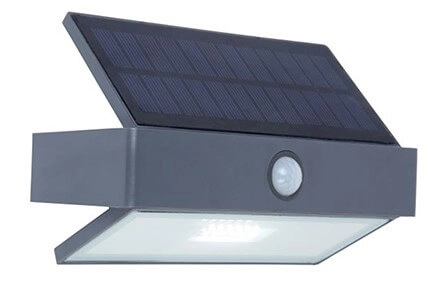 Solar wall lamp Arrow anthracite