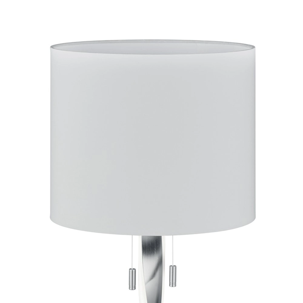Table lamp Nandor 62cm metallic gray Trio 4017807380453