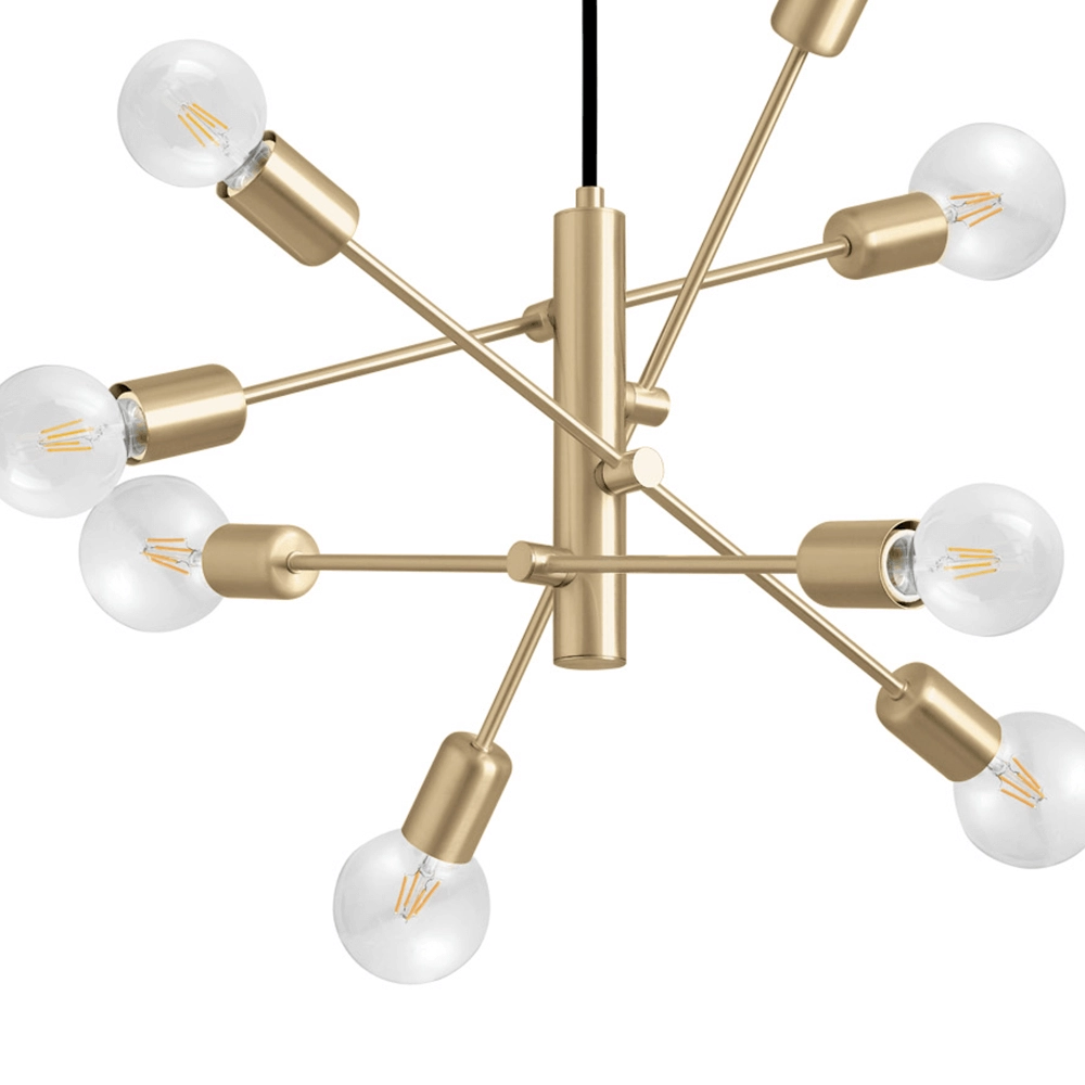 Golden pendant lamp Gradoli 1 Eglo 9002759998110