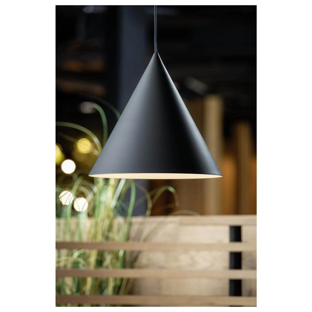 Pendant lamp Magico 38 black with gold Ø 38cm SLV 4024163297141